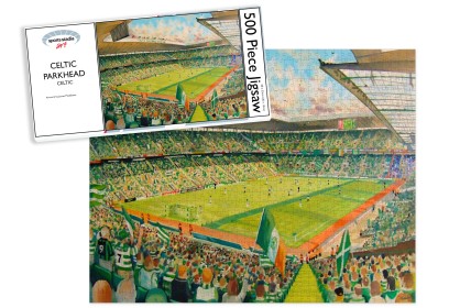 Parkhead Stadium Fine Art Jigsaw Puzzle - Celtic FC